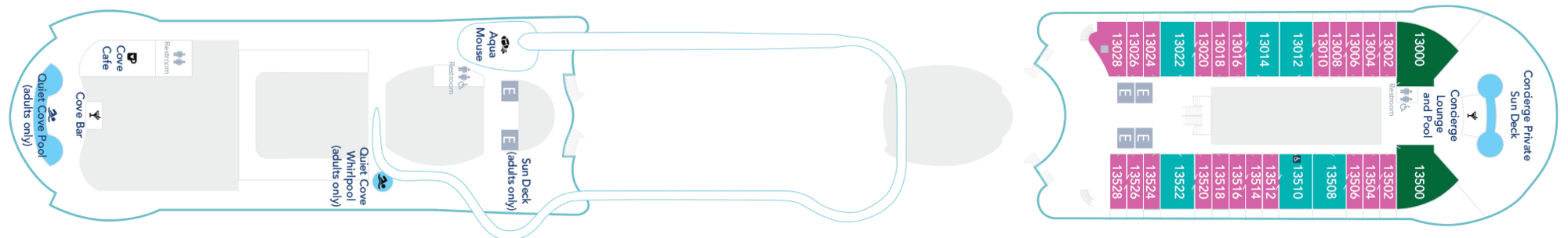 Deck 13 plan